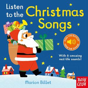 Libro Interactivo para Niños con 6 Botones de Sonido y Canciones Navideñas, Libro con 6 Canciones Clásicas - Product Image 1