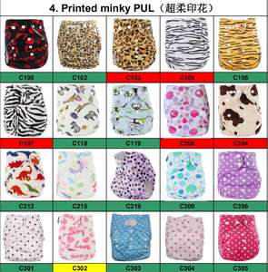 <span class=keywords><strong>Tissu</strong></span> Minky solide et imprimé bon marché, PUL imperméable pour tampons hygiéniques/couches <span class=keywords><strong>en</strong></span> <span class=keywords><strong>tissu</strong></span> pour bébés/bavoirs/sacs humides - Product Image 6