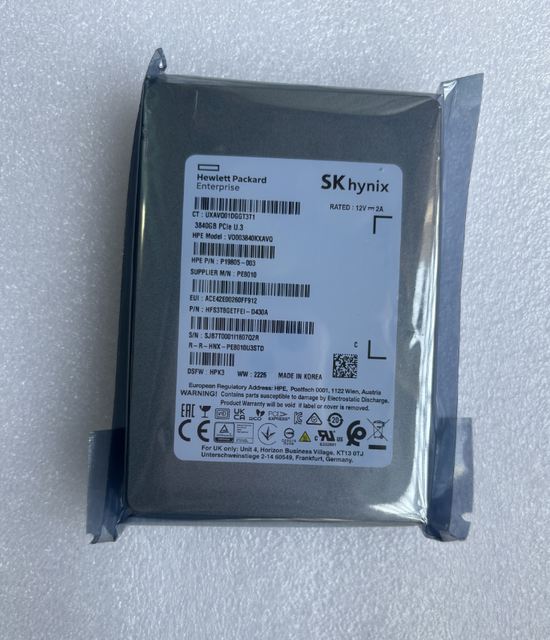 Test Before Delivery P19805-003 PE8010 3.84Tb NVME PCIE GEN4 RI SFF SCN U.3 Ssd 2.5" Solid State Drive