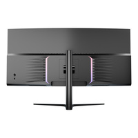 Monitor Curvo para Juegos LED de 240Hz, Relación de Aspecto 21:9, Full HD HDR 400, Tiempo de Respuesta de 1ms, Amplia Gama de Colores, Experiencia Inmersiva