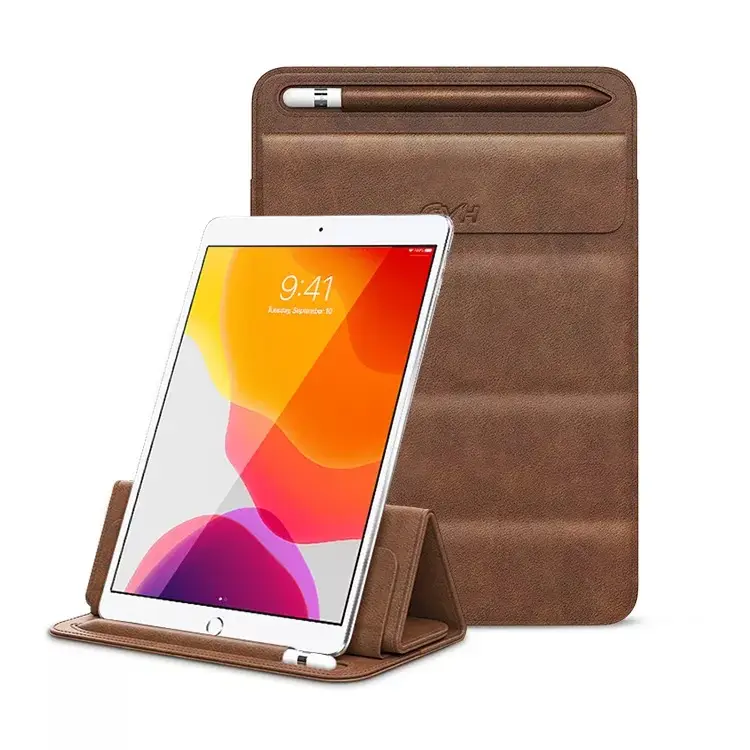 Waterproof Tablet Sleeve Case Bag with Stand for iPad 10.2 Sleeve Bag iPad 9.7 Pro11 Magnetic Tablet Pouch Leather Bag Men Women