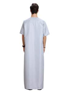 Thobe de Alta Calidad, Ropa Islámica para Hombre, Daffah, Vestido de Oración, Thobe Jubbah para Hombre - Product Image 2