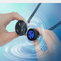 Nouvelle Arrivée Câble Connecteur Étanche SJTW DMX Powercon 1,5m Courant Nominal 10A pour Éclairage Scénique