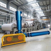 Blower Roots 3 Lobe Tiga Fasa 380V 30KW 50HZ/60HZ Hemat Energi Efisien untuk Mesin Tissue