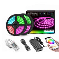 Wholesale Smart Cheap Wifi Flex 12V 5M Outdoor Flexible 2835 5050 SMD RGB Waterproof Led Strip/Led Strip Lights/Led Light Strip