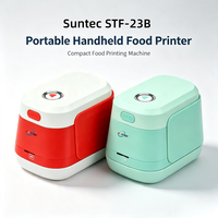 Impresora de Alimentos Portátil Digital Barista, Impresora de Tinta Comestible con Control por Aplicación para Espuma de Cappuccino, Latte Art, Impresión en Cafeterías