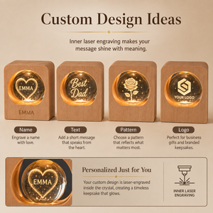 <span class=keywords><strong>Bola</strong></span> de Cristal 3D de Fábrica al por Mayor, OEM, Allah Makka, Lámpara Nocturna LED Islámica con Grabado Láser Personalizado, Regalo Religioso para Ramadán, Decoración - Product Image 3