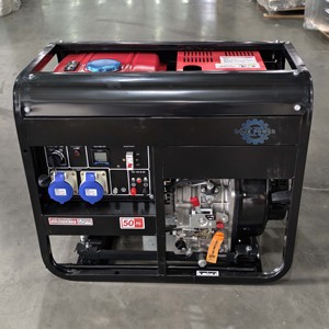 3kva 5kva 8kva 10kva Portable Air Cooled Open Frame Single Cylinder Silent Diesel Generator Set 50Hz 60Hz Single Phase Generador - Product Image 2