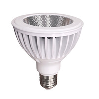 Ampoules LED Spot à Haute Luminosité 90Ra avec Culot Métallique E27 pour Intérieur Maison Magasin PAR20/PAR30/PAR38 15/24/38 Degrés