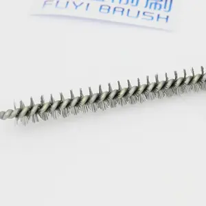 Wholesale Concrete Condenser Twisted Micro Wire Hole Tube Brush Brass Steel Polishing