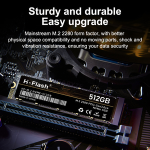 H-Flash ขายร้อน M.2 250GB 500GB 2280mm M2 NVMe SSD ไดรฟ์สถานะของแข็ง1TB SSD - Product Image 4