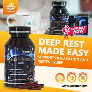 Melatonin Tablets Nighttime Support for Shift Workers &amp; Professionals Wake up Refreshed Quality Stock. Ready to Ship <strong>Now</strong> - Product Image 3