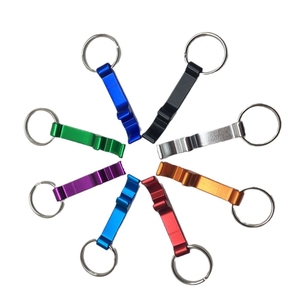 Cadeau promotionnel, ouvre-bouteille en métal personnalisé, porte-clés, logo personnalisé, ouvre-bouteille en alliage de zinc émaillé, impression par sublimation - Product Image 1