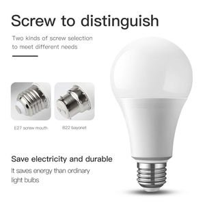 Wholesale Good Quality Residential <strong>LED</strong> <strong>Bulb</strong> A19 <strong>E27</strong>/E26/B22 AC 9W Aluminum High Efficiency Super Bright <strong>Bulb</strong> - Product Image 2