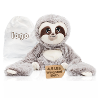 De longs bras réconfortants pour des câlins apaisants animaux en peluche lestés pour l'anxiété et le soulagement du stress des enfants
