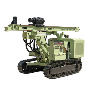 기초 교련을 위한 태양 지상 나사 드릴링 리그 기계 - Product Image 1