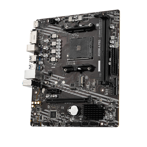 Carte mère A520M-A <span class=keywords><strong>PRO</strong></span>, Socket AM4 DDR4 3200MHz, emplacement M.2 PCIe 3.0, Micro-ATX, pour Ryzen 3000/4000/5000 - Product Image 5