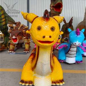 SGBC08 Voiture électrique Voitures de dinosaures Marche <span class=keywords><strong>Robot</strong></span> Cartoon Animatronic Dinsaur Ride pour enfant - Product Image 2