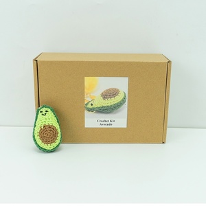 Kit de Ganchillo <span class=keywords><strong>para</strong></span> Principiantes de Manualidades Navideñas con Diseño de Aguacate, Incluye Hilos Fáciles de Usar, <span class=keywords><strong>Agujas</strong></span> de Tejer y Accesorios <span class=keywords><strong>para</strong></span> Hacer <span class=keywords><strong>Amigurumi</strong></span> - Product Image 3