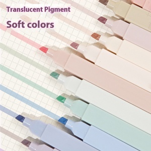 Bán buôn tùy chỉnh dễ thương nhiều màu Tô Sáng 12 màu Macaron màu tô sáng với biểu tượng tùy chỉnh - Product Image 4