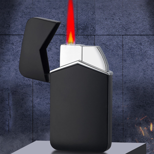 Accendino antivento DEBANG per tabaccheria, sottile, personalizzabile con logo, gadget accattivante, accendino a fiamma a torcia per sigarette - Product Image 2
