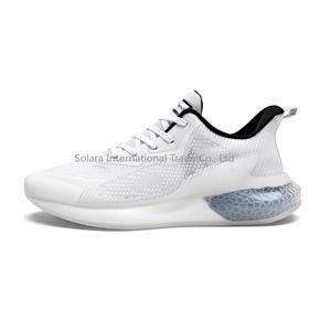 New Spring <b>Waterproof</b> Fashion Trend Soft Sole Breathable Lightweight Thick Sole Mesh Running <b>Shoes</b> - Product Image 2