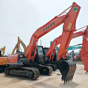 Excavatrice Hitachi ZX160 d'occasion, godet de 0,6 m³, poids opérationnel de 16 tonnes, moteur PLC d'origine, en excellent état de fonctionnement, en promotion. - Product Image 5