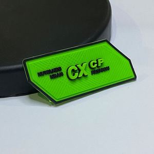 Patchs en PVC souple 3D personnalisés avec logo, gaufrage à chaud, patchs en PVC transparent phosphorescents, patchs thermocollants en caoutchouc - Product Image 1