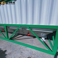 Silo à ciment horizontal personnalisable de 35 m³, réservoir à ciment à faible hauteur pour les projets de construction en espace limité
