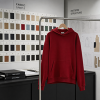 Hoodies et Sweatshirts d'hiver personnalisés en coton uni, coupe oversize, unisexe, pour hommes, grandes tailles, vente en gros