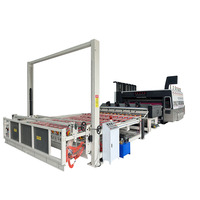 Découpeuse automatique pour boîtes en carton ondulé pour fruits et légumes avec trous de ventilation et unité d'empilage haute vitesse