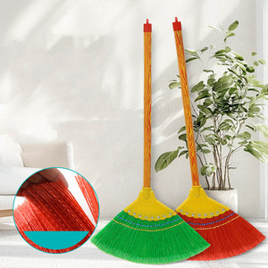 Escoba <span class=keywords><strong>de</strong></span> <span class=keywords><strong>Limpieza</strong></span> con Mango <span class=keywords><strong>de</strong></span> Madera <span class=keywords><strong>para</strong></span> el Hogar, Escoba <span class=keywords><strong>para</strong></span> Limpiar Pisos, <span class=keywords><strong>para</strong></span> Cocina, <span class=keywords><strong>Oficina</strong></span>, Vestíbulo, Centro Comercial, Mercado, Garaje, Patio - Product Image 3
