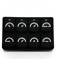 Panel de Botones CANbus Personalizable con Símbolos, 8 Teclas, Almohadilla de Silicona Automotriz, CAN 2.0B, 9-36V DC, Equipo Eléctrico DL-KB08Q
