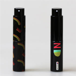 ขวดสเปรย์น้ำหอมพลาสติกแบบบิดขึ้นได้,ขนาดมินิพกพาได้ขวดสเปรย์น้ำหอมแบบเติมได้10มล. สำหรับเดินทาง - Product Image 2