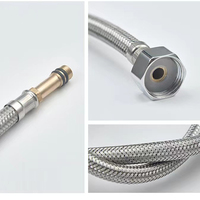 Robinet flexible en acier inoxydable tressé de conception moderne de haute qualité Junzhou, garantie 1 an, origine Zhejiang, en ligne