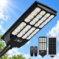 Lampadaire Solaire Commercial 400W 800W Extérieur Étanche Tout-en-un avec Détecteur de Mouvement pour Projets Routiers