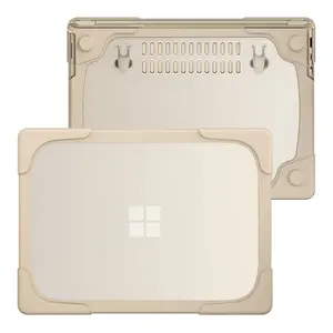 Étui robuste robuste pour ordinateur portable Microsoft Surface Go 12.4 pouces housse de protection rigide avec béquille pliante