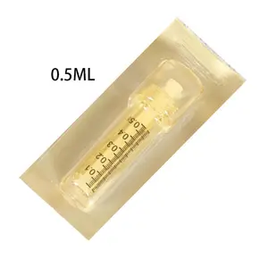 Wholesale 0.3mL/0.5mL seal Disposable Syringe Ampoule Anti-wrinkle Meso ampoule for Hyaluronic Pen