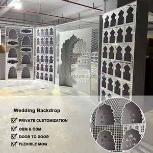 Nouvelle Arrivée : Toile de Fond LEDA Personnalisée en Acrylique Multi-Couches Creux, Détachable, pour Mariage et Grand Scène - Product Image 3