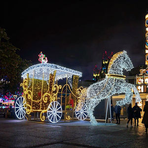 3d праздничное светодиодное освещение для кареты, светодиодное освещение для рождественских огней - Product Image 5