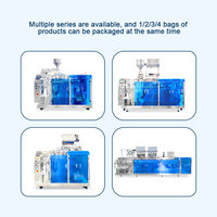 Hoge snelheid automatische Doypack verpakkingsmachine voor fruitpuree, voorgemaakte zakjes verpakkingsmachine, sapvulfles- en verzegelmachine