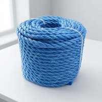 Cuerda de Polipropileno de 3 Hilos de 3/8'' Suministrada por Fábrica, Cuerda Marina de PP, Cuerda Flotante para Amarre de Barcos, Pesca y Uso General
