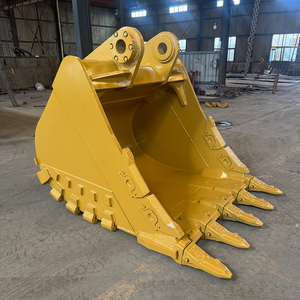 Nouvelle Conception de Godet d'Excavatrice 349, Accessoire de Dégagement de Roche Extrême pour CAT 350 352, Acier Hardox 500 Haute Durabilité - Product Image 3