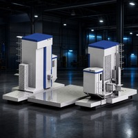 Machine à percer et à fraiser CNC à un seul brocheur, robuste, modèle TK6916, avec table de 1200x3000 mm et moteur de broche de 58 kW