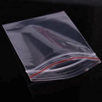 Sacs en plastique LDPE personnalisés avec impression en héliogravure, fermeture éclair transparente, étanches/respirantes, emballage biodégradable