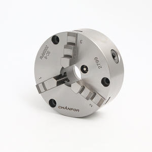 Mandril Neumático Manual Autocentrante de Tres Mordazas CHANFOR SC-160 200 250 para Torno CNC, Estándar Nacional - Product Image 1
