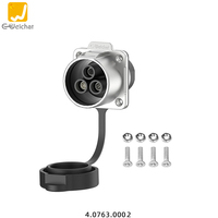 Connecteur d'alimentation circulaire industriel étanche IP68 600V 120A pour énergie renouvelable E-Weichat LP32 extérieur 2/3/4/5 pôles