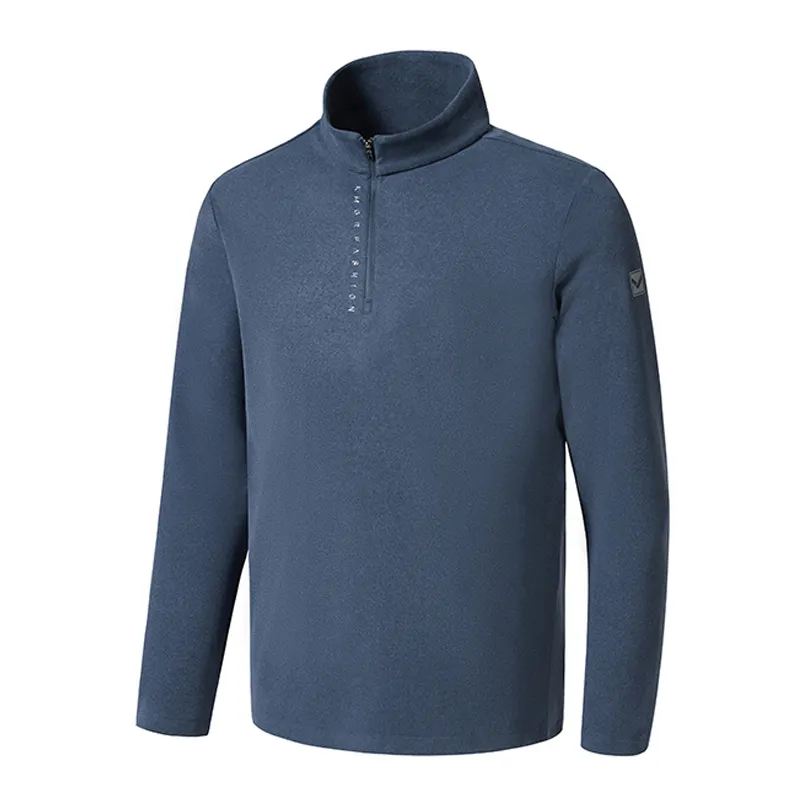 Thermal Long Sleeve Shirt Golf Polo Shirt Polyester Spandex Golf Shirts Plain Men's Sports Wear