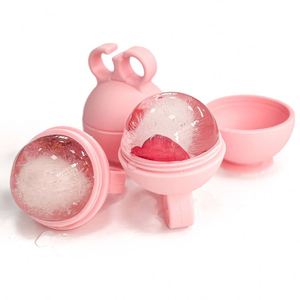 Durable <b>Silicone</b> Ice Facial Ball Mold Skin Cooling Beauty <b>Tool</b> Cold Therapy Reusable Globe Ice Cube Mold Face Massage <b>Tool</b> - Product Image 4