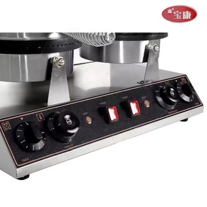 <strong>2026</strong> Hot Sale Professional Waffle Maker Ice Cream Waffle Cone Maker <strong>Machine</strong> With Restaurant Waffle Maker - Product Image 6